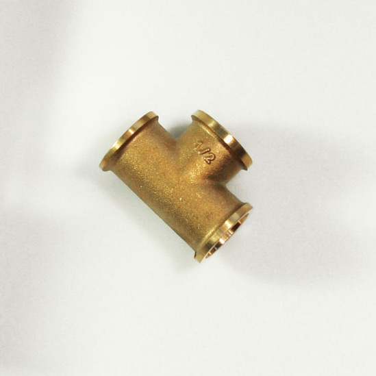 T CONNECTION 1/2 BRASS FFF BLISTER PACK
