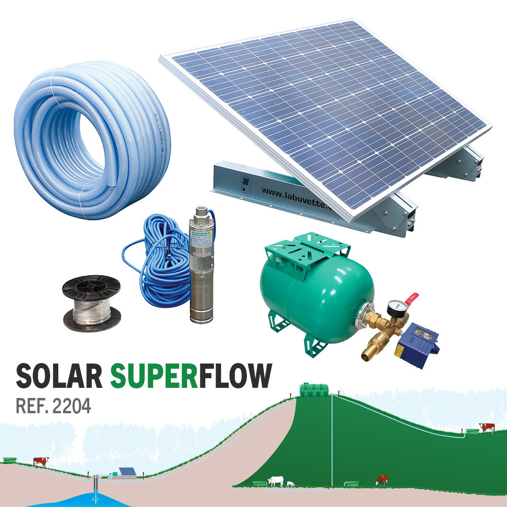 kit de pompage solaire SOLAR SUPERFLOW